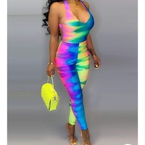 Open Back Jumpsuit